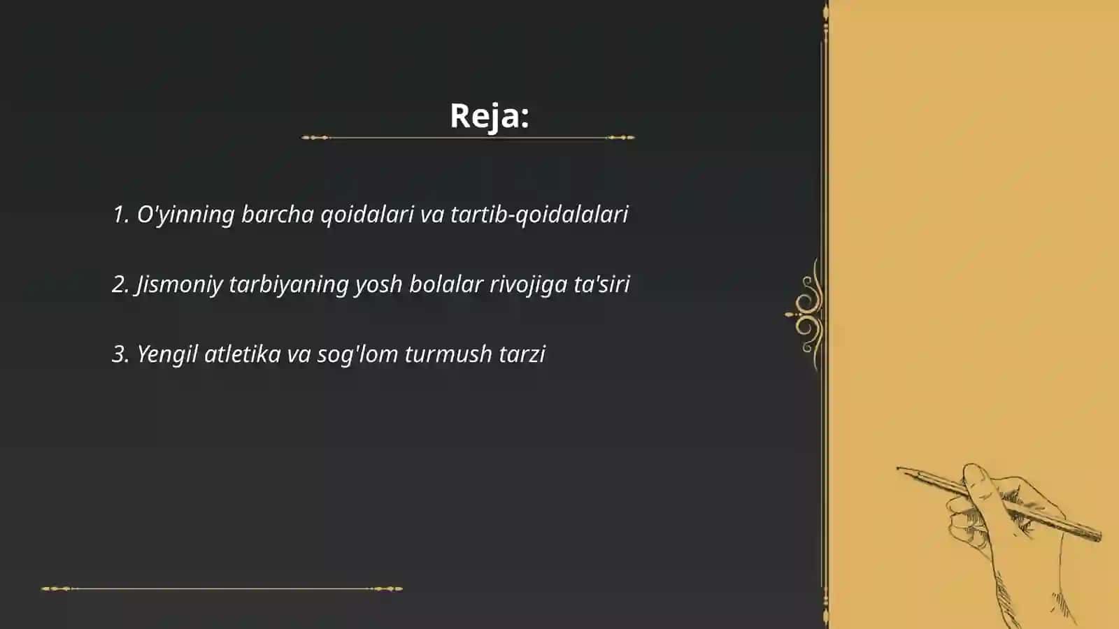 Yengil atletika elementlarini rivojlantiruvchi harakatli o‘yinlar 2