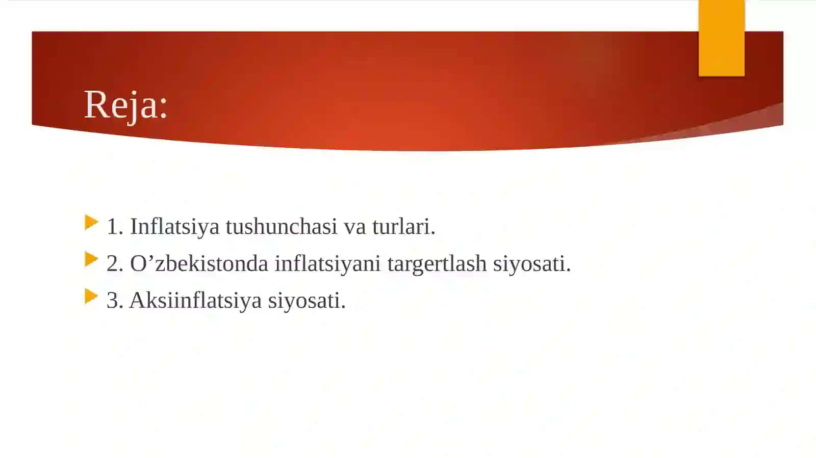 Inflatsiya darajasi va uning tarkibiy qismlari 2
