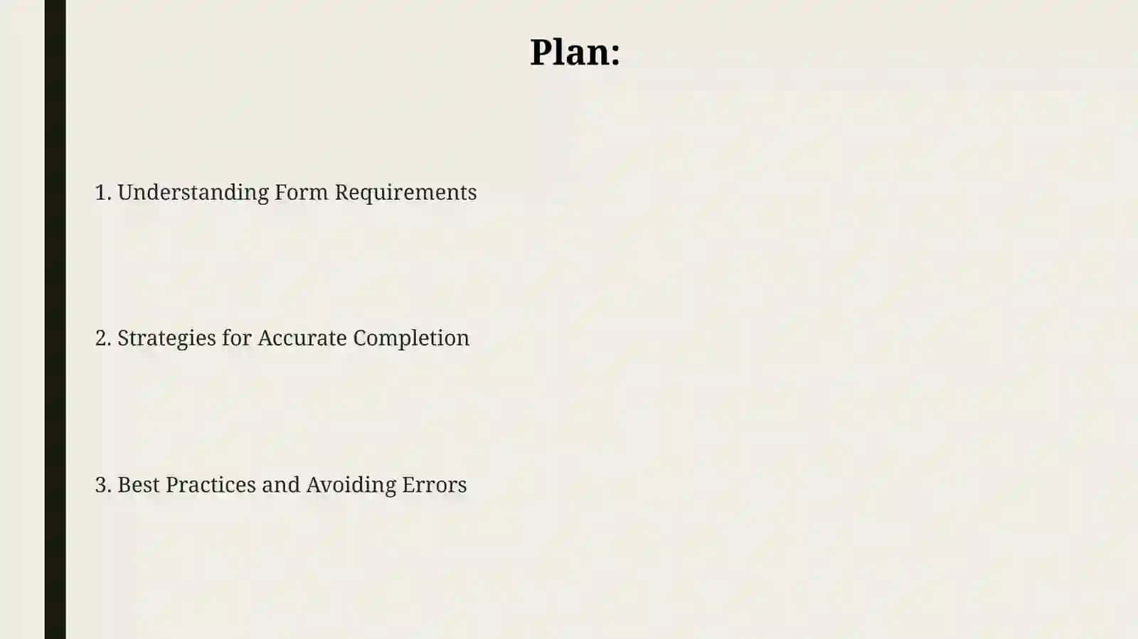 Form completion with personal details/CV 2