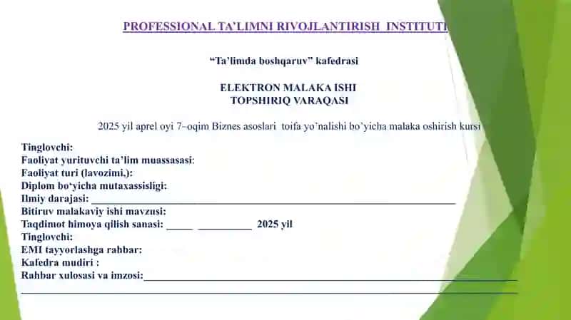 Kasbiy ta'lim tashkilotlari o'quvchilarida kreativ qobiliyatlarni rivojlantirish 2