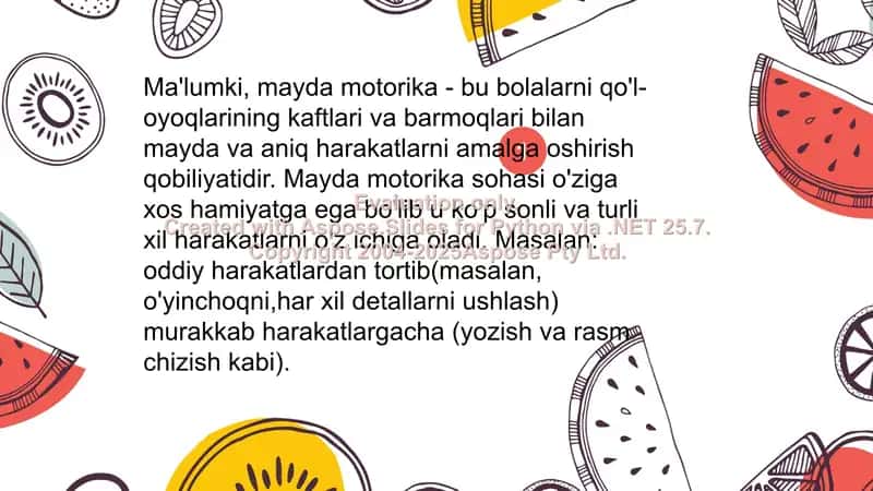 Mayda qo‘l motorikasini rivojlantiruvchi mashqlar 2