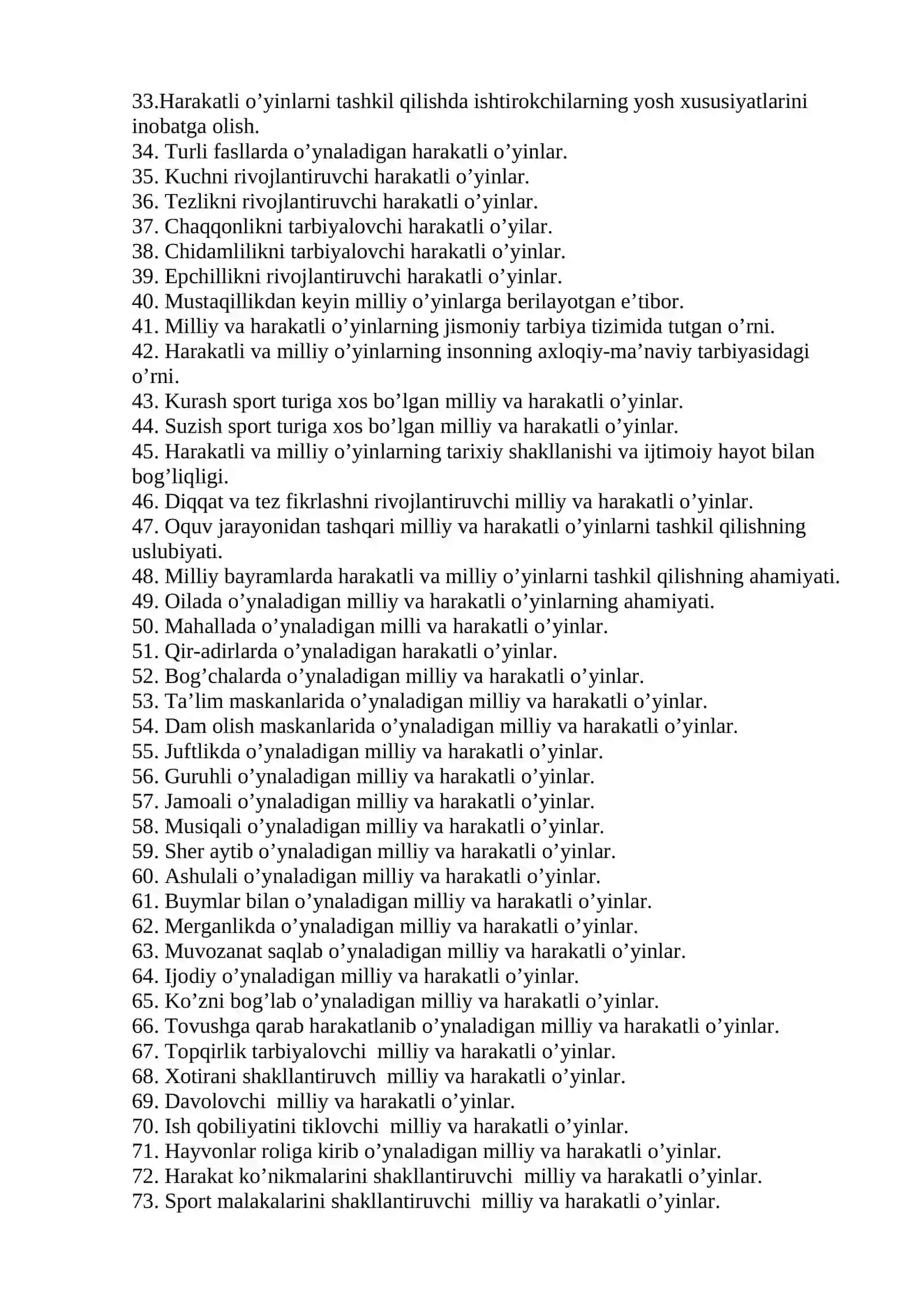 Harakatli o‘yinlar va uni o‘qitish metodikasi 2