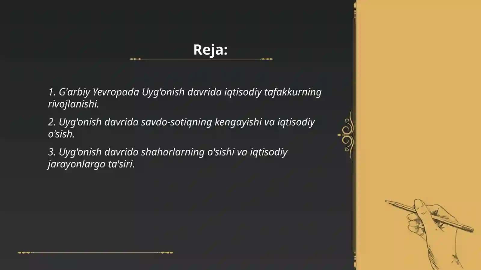 Iqtisodiy tafakkur va yangi iqtisodiy tizimlar 2