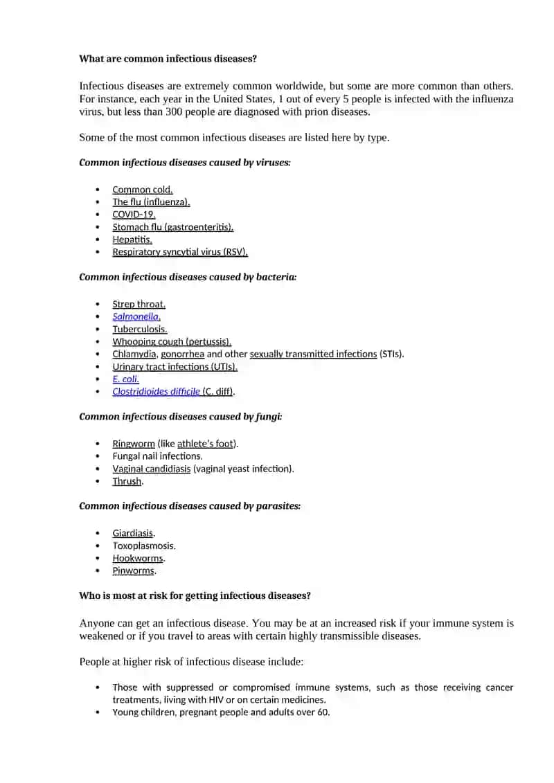 Infectious Diseases 2