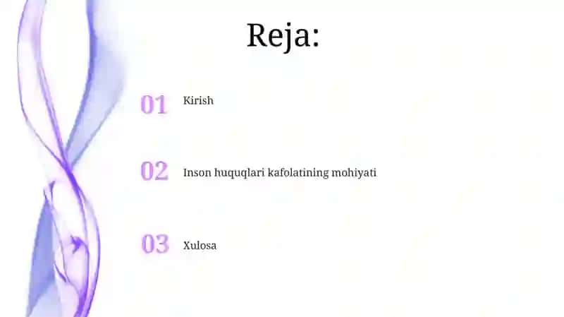 Inson Huquqlari 2