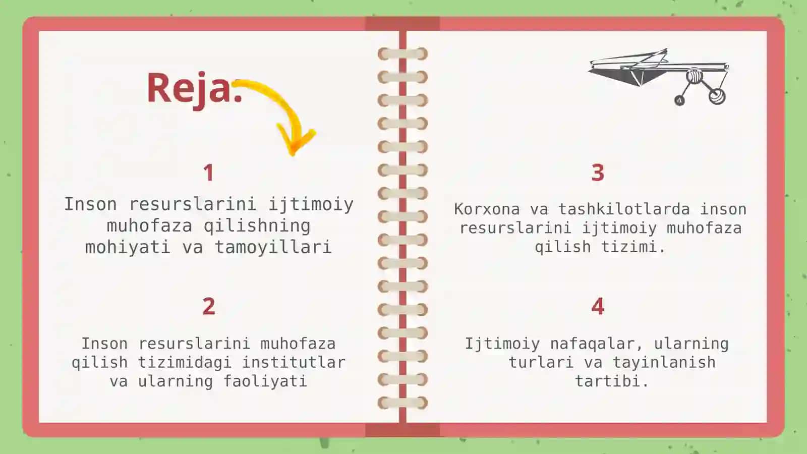 Inson resurslarini ijtimoiy muhofaza qilish 2