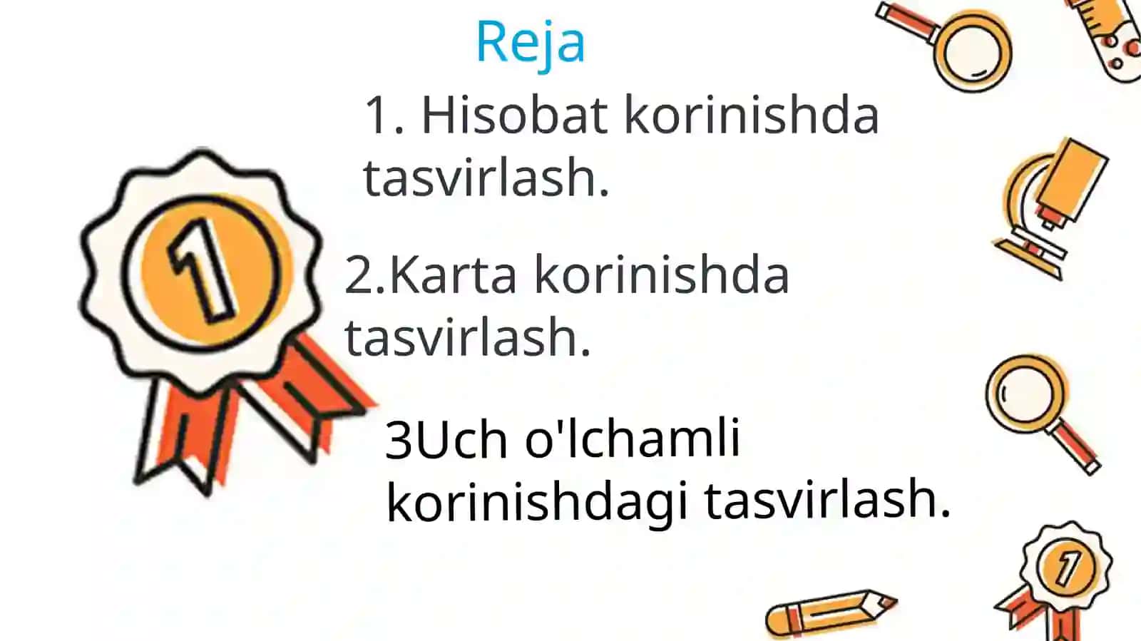 Ma'lumotlarni tasvirlash usullari 2