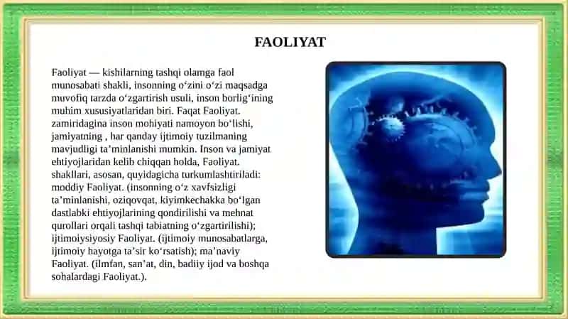 Faoliyat 2