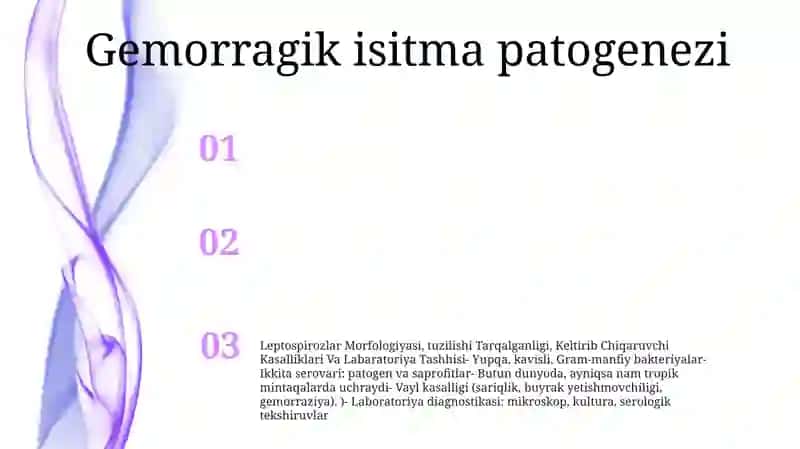 Leptospirozlar Morfologiyasi, tuzilishi 2