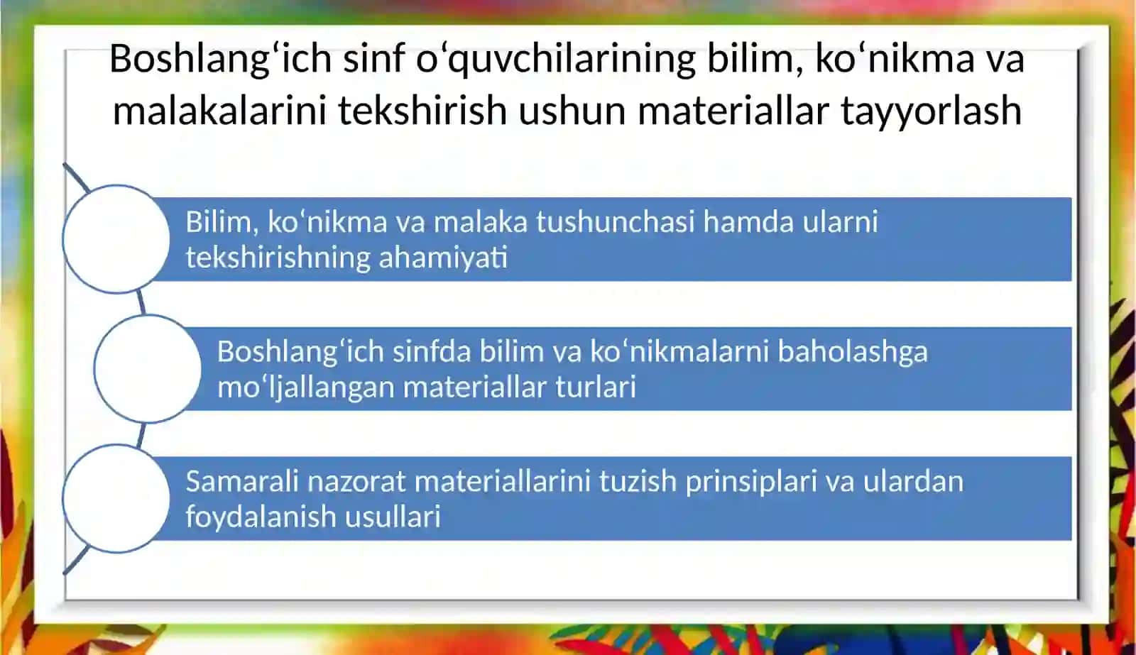 BOSHLANG‘ICH TA’LIM YO‘NALISHIS.BT.22-25GURUHI TALABASI MUXAMMADJONOVA NOZIMA KOMILJON QIZINING TAYYORLAGAN TAQDIMOTI 2