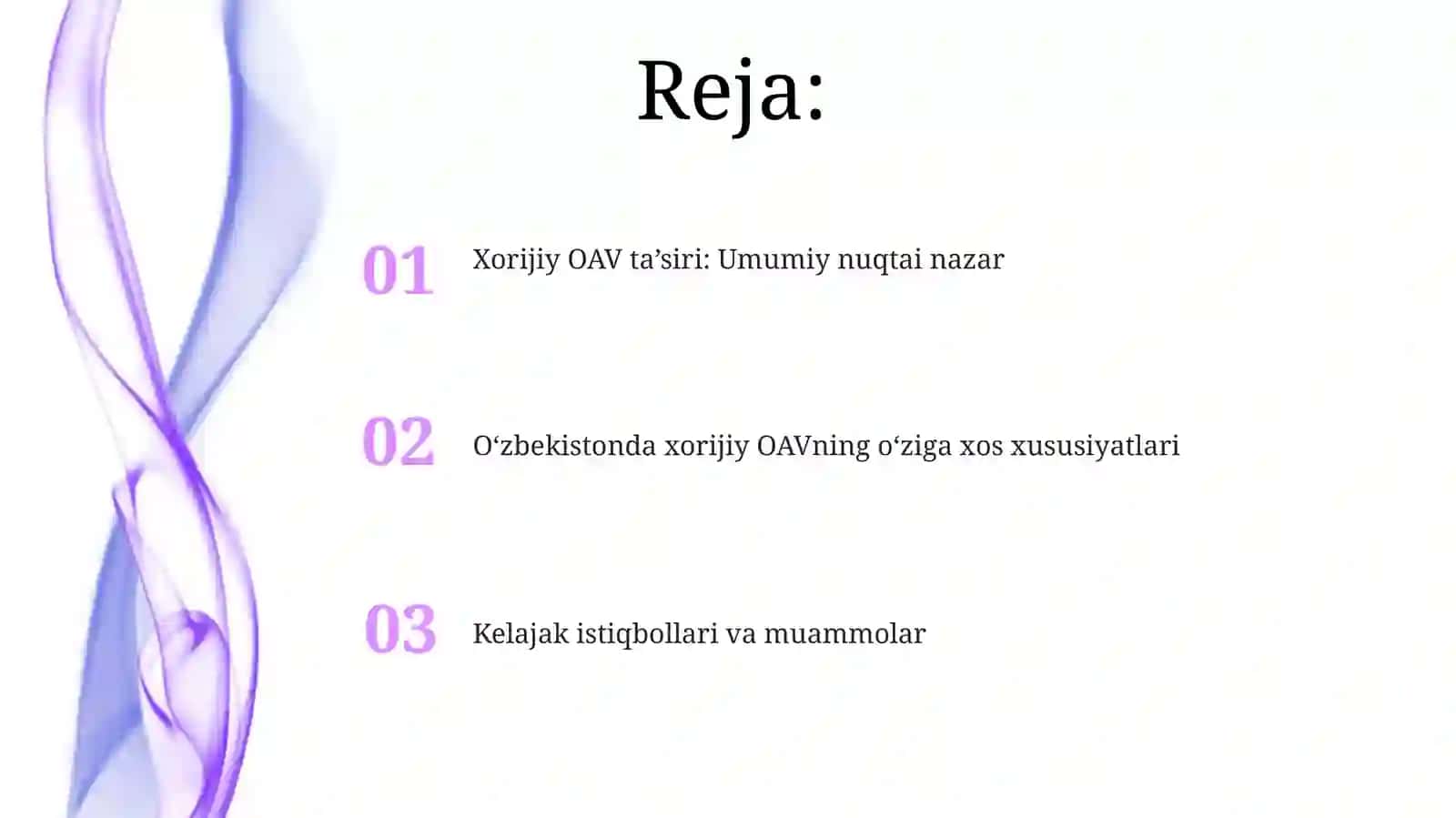 Xorijiy OAVning media makondagi oʻrni 2
