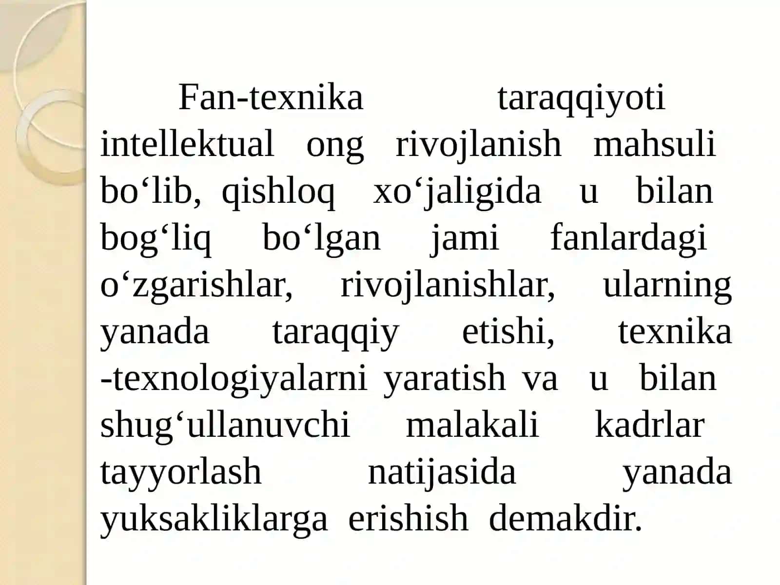 Fan-texnika taraqqiyoti va innovatsion texnologiyalar 2