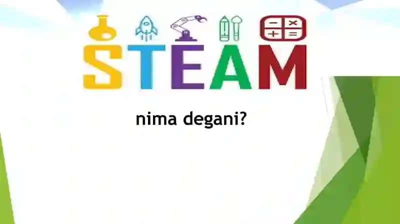 Ta'lim sifatini baholash bo'yicha xalqaro tadqiqodlar.(STEAM ta'lim) 2