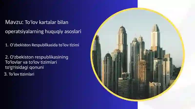 To'lov kartalar bilan operatsiyalarning huquqiy asoslari 2