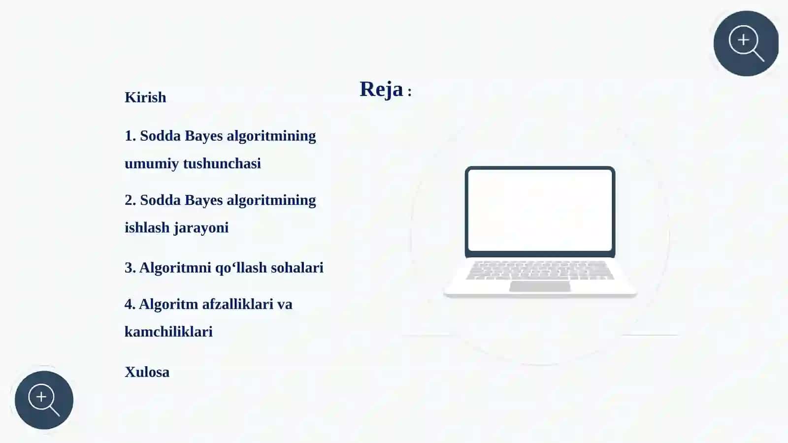 AXBOROTNI IZLASH VA AJRATISHDA SODDA BAYES ALGORITMLARI 2