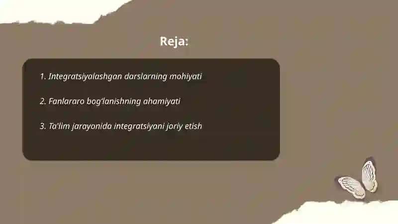 Integratsiyalashgan darslarning samaradorligini oshirish va taʼlim prinsiplari 2