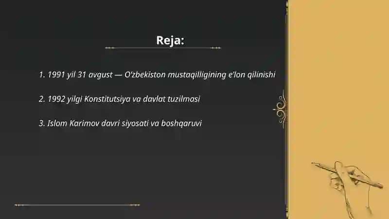 Oʻzbekistonning eng Yangi tarixi 2