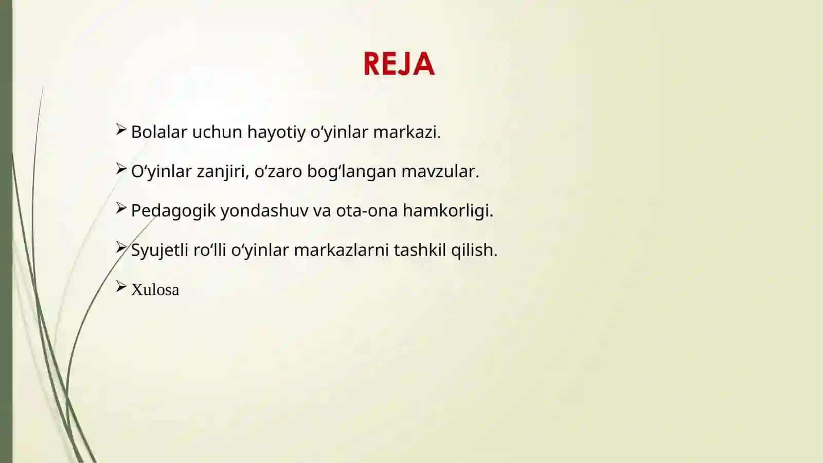 SYUJETLI RO’LLI O’YINLAR VA SAXNALASHTIRISH MARKAZI 2