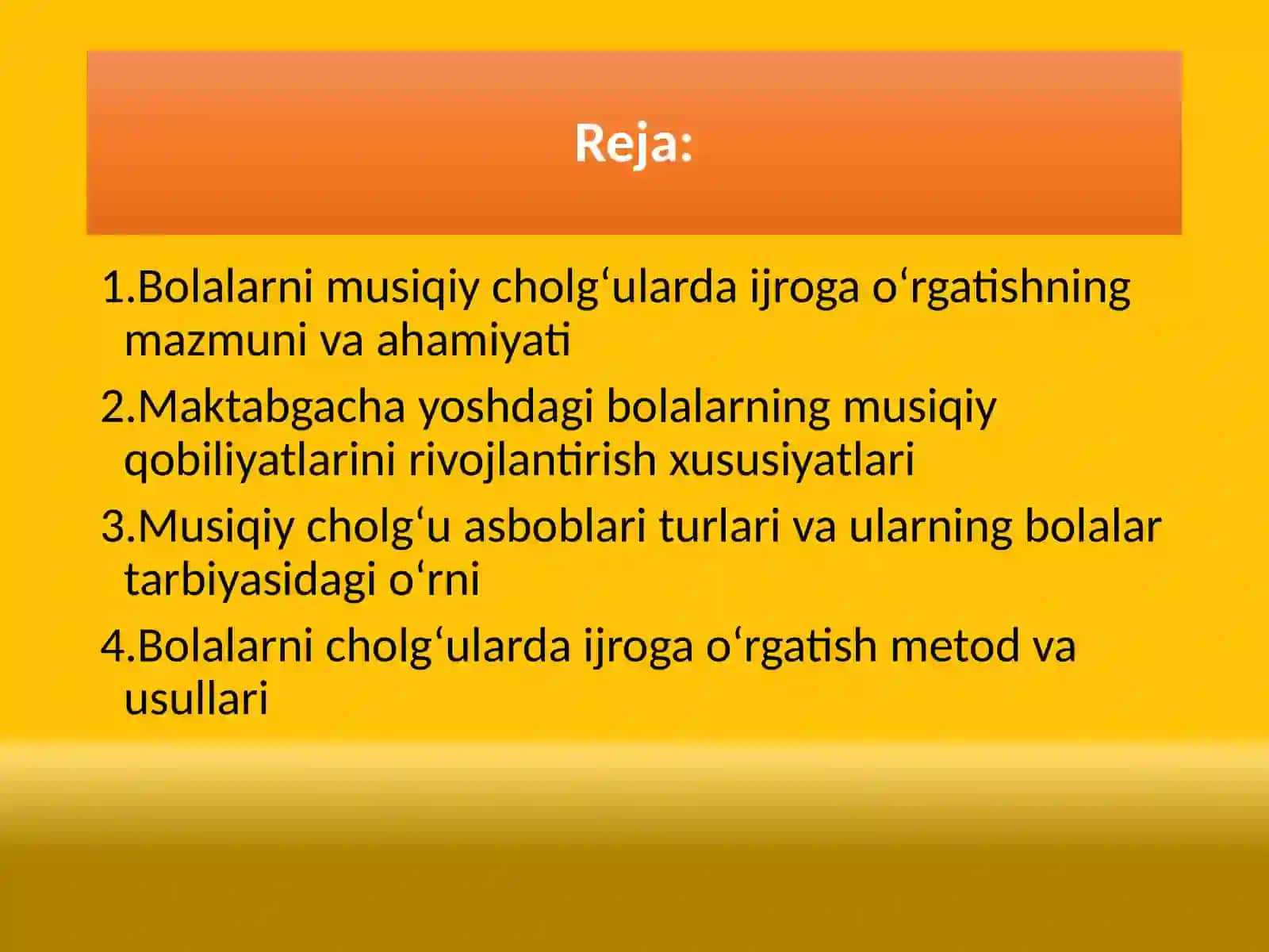 Bolalarnimusiqiycholg’ulardaijrogao‘rgatish 2