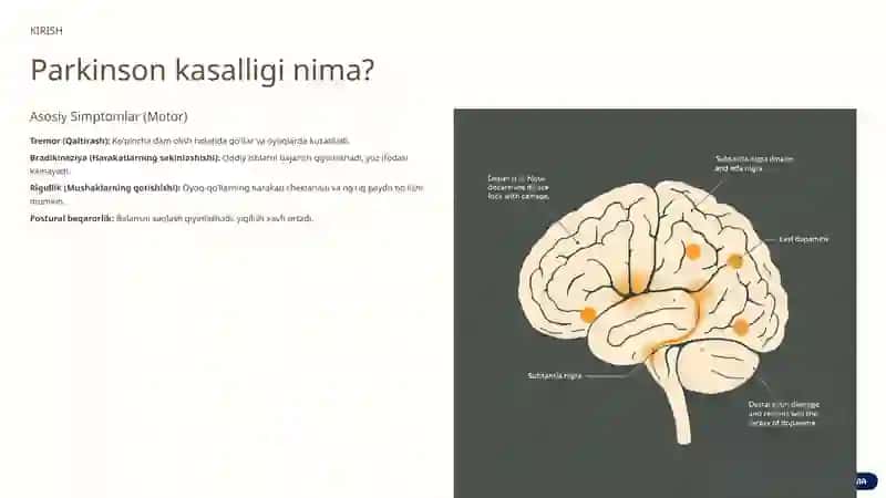 Parkinson kasalligini davolashda dori vositalari 2