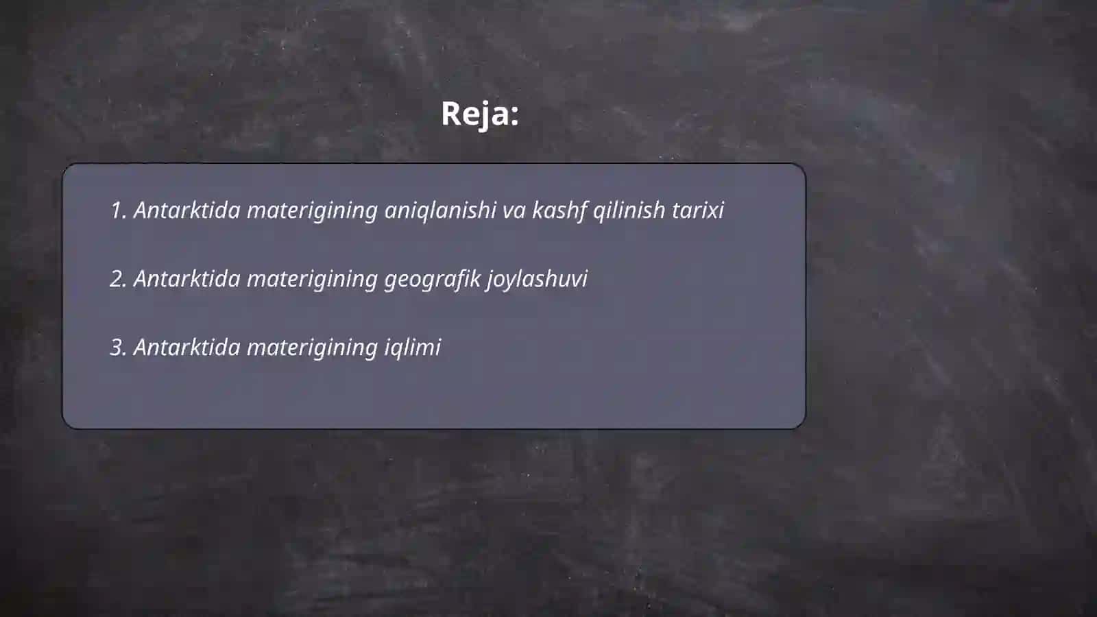 Antarktida materigining geografik o'rni o'rganilishi 2