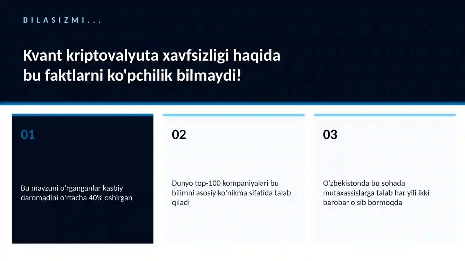 Kvant kriptovalyuta xavfsizligi 2