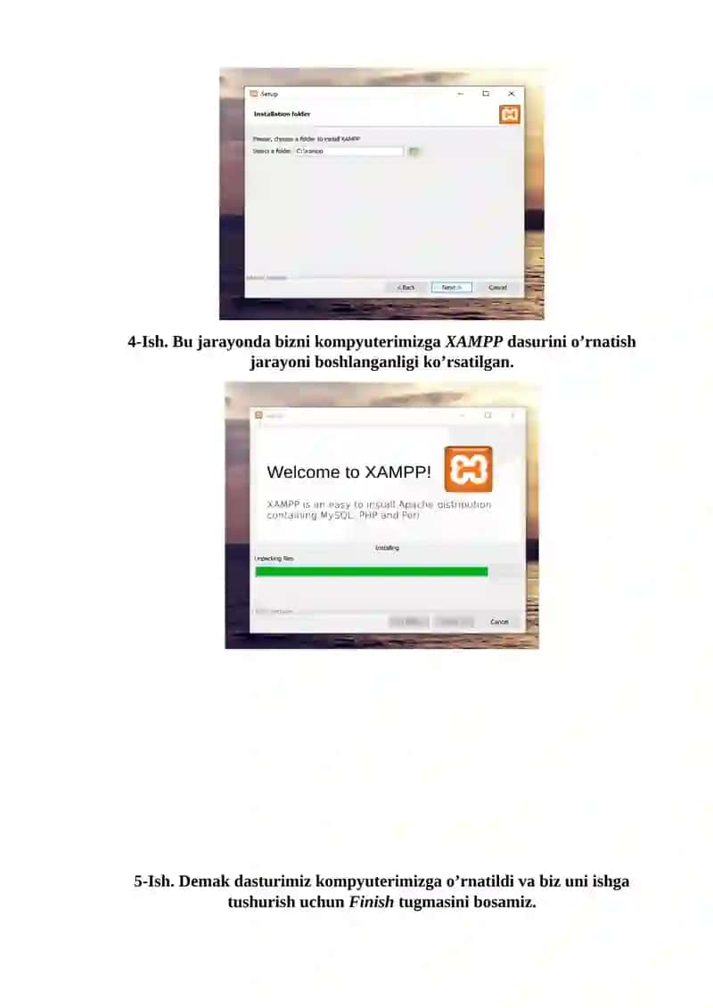 Apache web serverini ko’rinishi 2