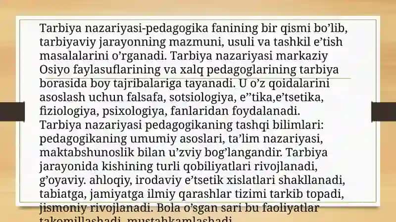 Pedagogik Faoliyatda Tarbiyat Urlari va Usullari 2