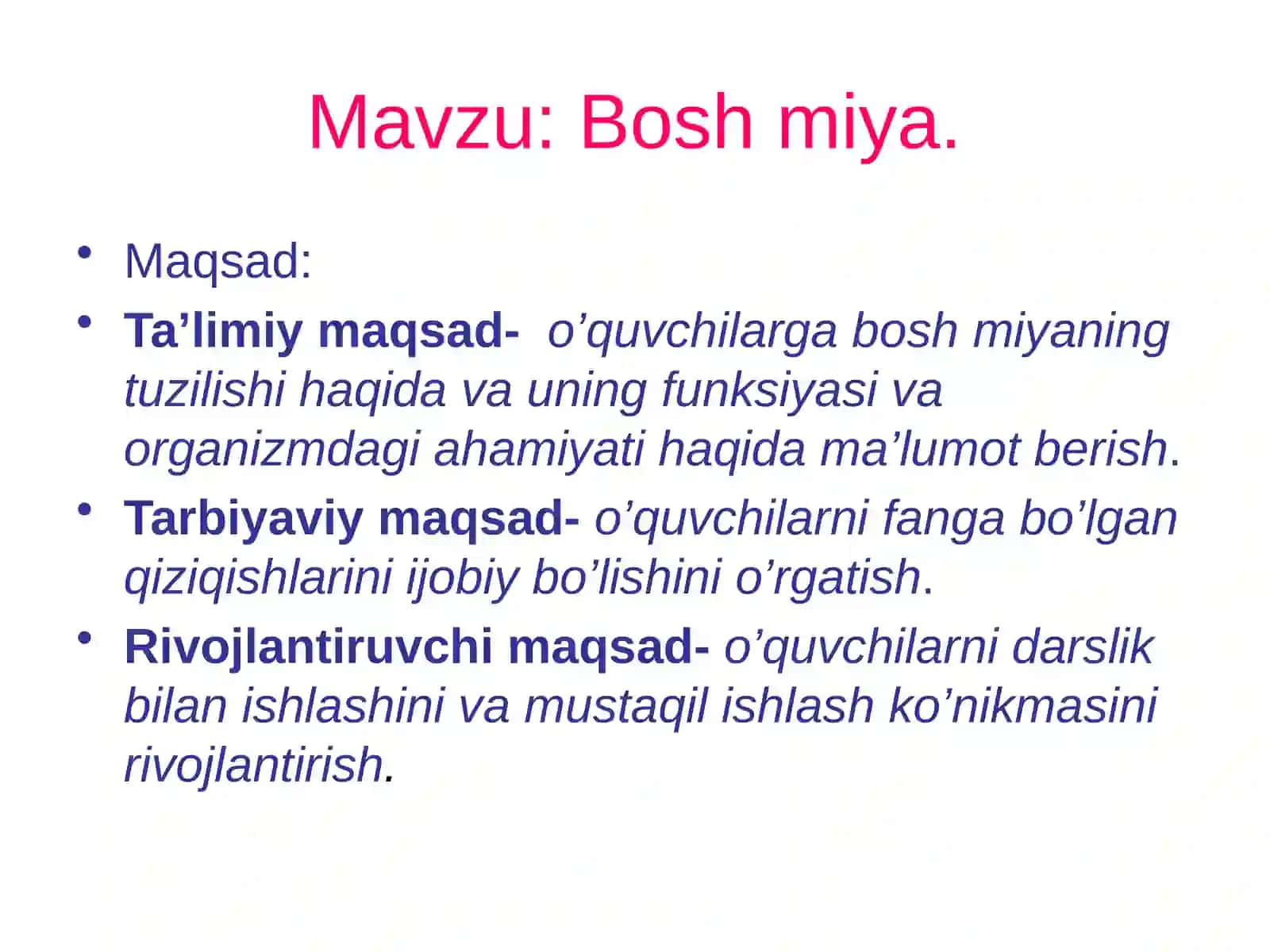 Bosh miya 2