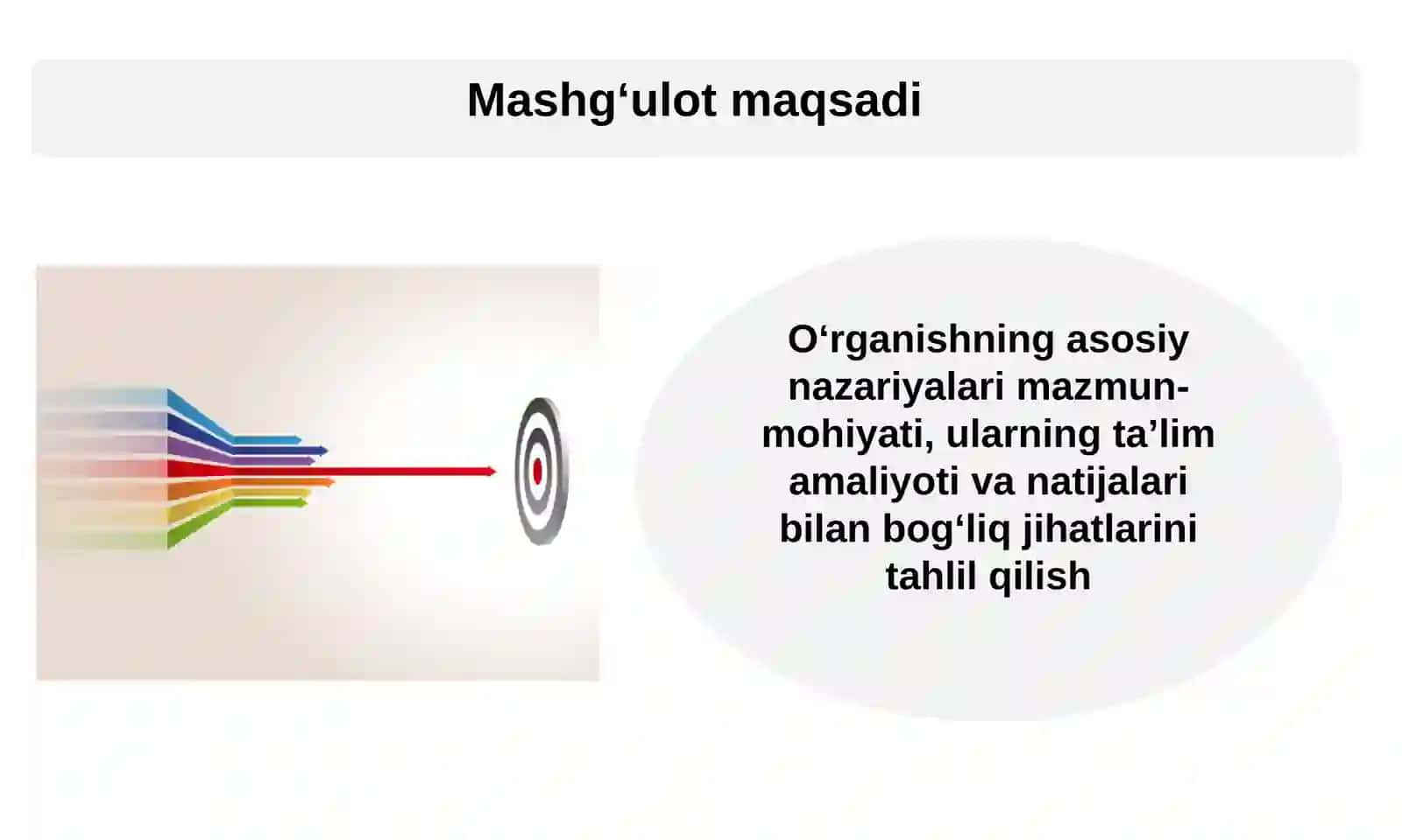 BOLANING TA’LIM OLISHI VA RIVOJLANISHI HAQIDAGI NAZARIYALAR MAZMUN-MOHIYATI 2