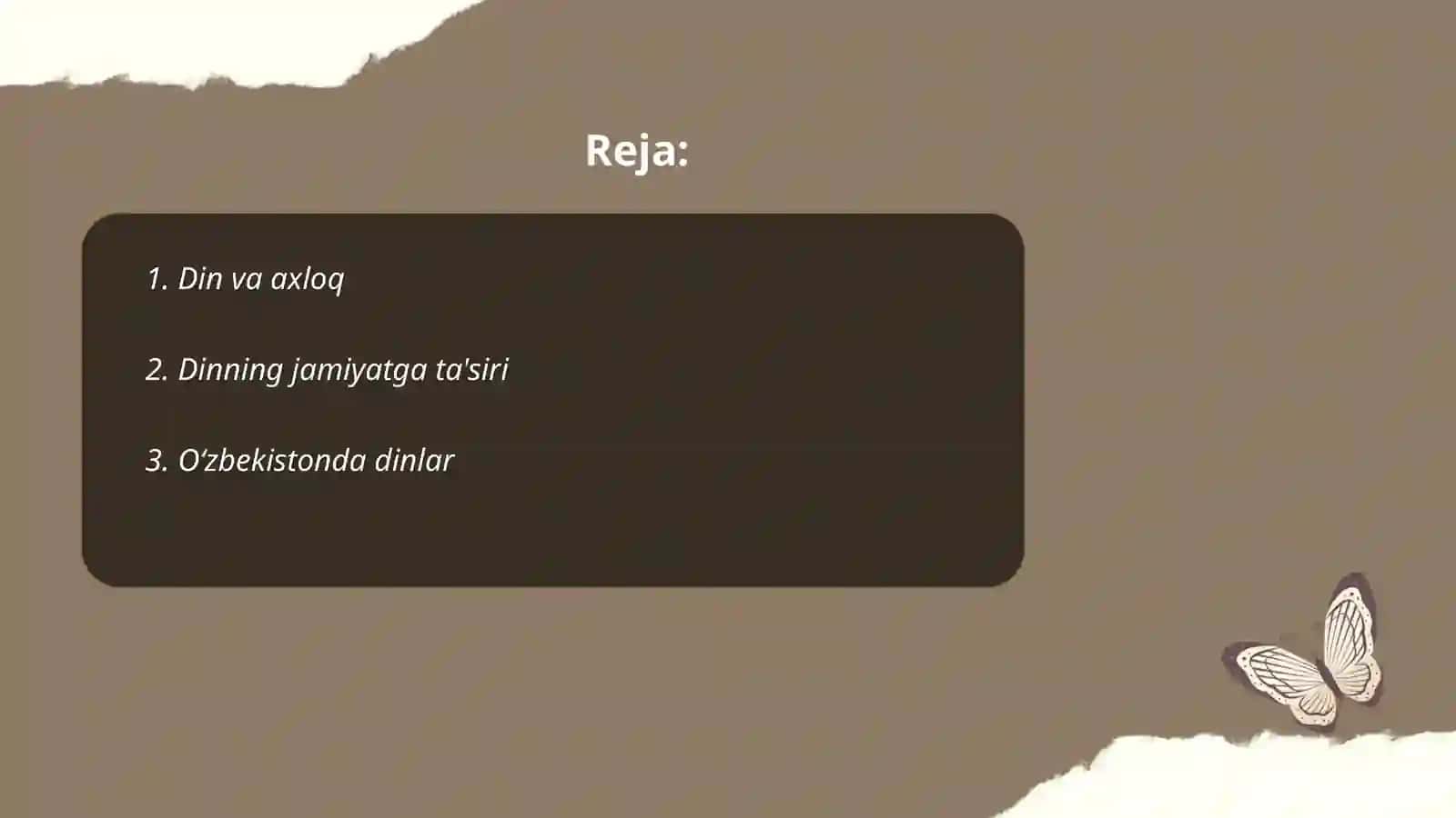 Din va axloq 2
