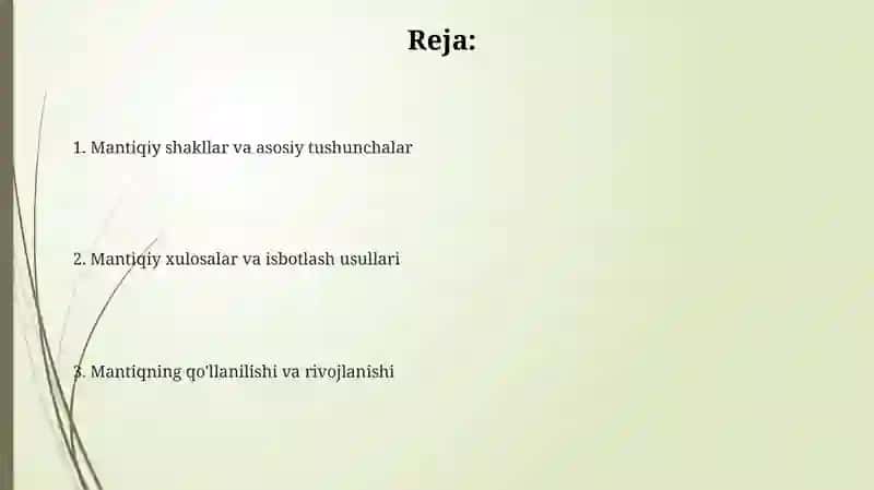 Tafakkurning mantiqiy shikllari va qonuni 2