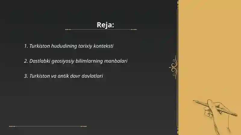 Turkiston hududining tarixiy konteksti 2