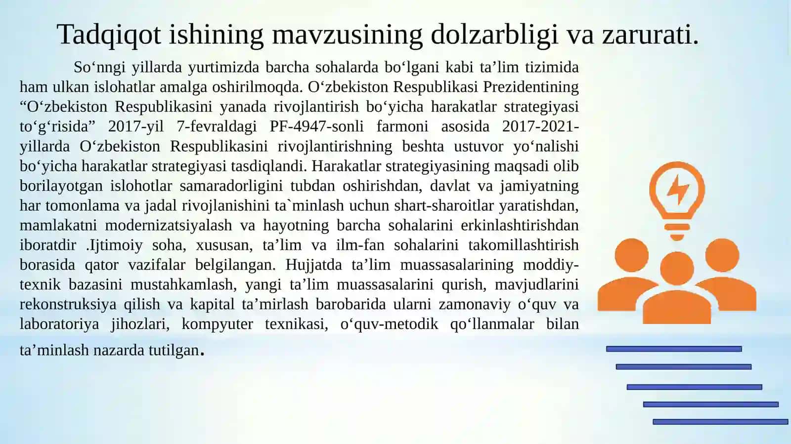 "BOSHLANG‘ICH SINF O‘QUVCHILARINI O‘QITISHDA RAQAMLI TEXNOLOGIYALARDAN FOYDALANISH" 2