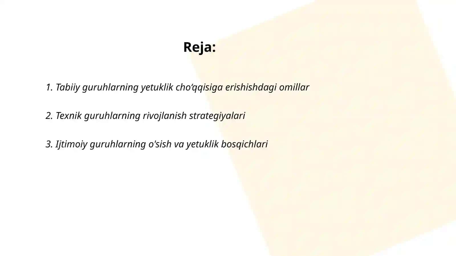 Tabiiy texnik va ijtimoiy guruhlarning akte yetuklik cho‘qqisiga erishishdagi farqlar 2
