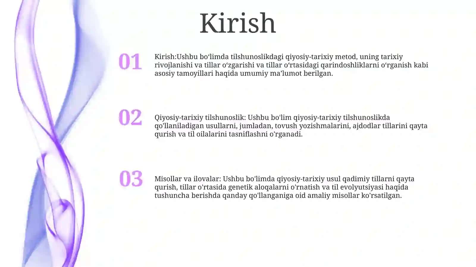 Tilshunoslikda Qiyosiy-Tarixiy Metodlar 2