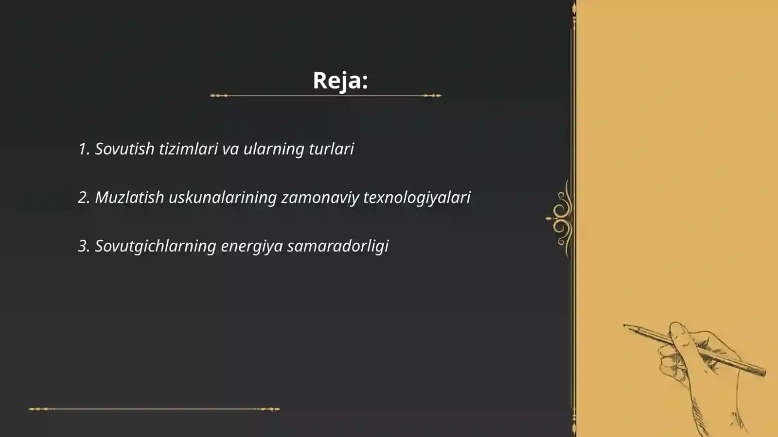 Sovutish muzlatish uskunalari 2