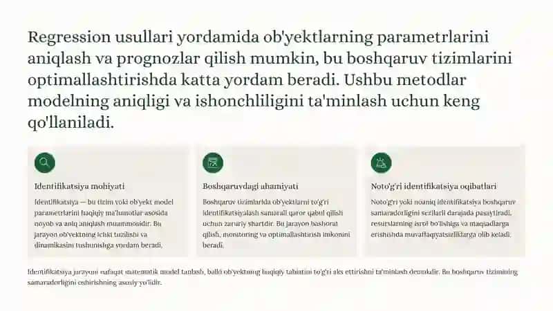 Identifikatsiyalash usullari 2
