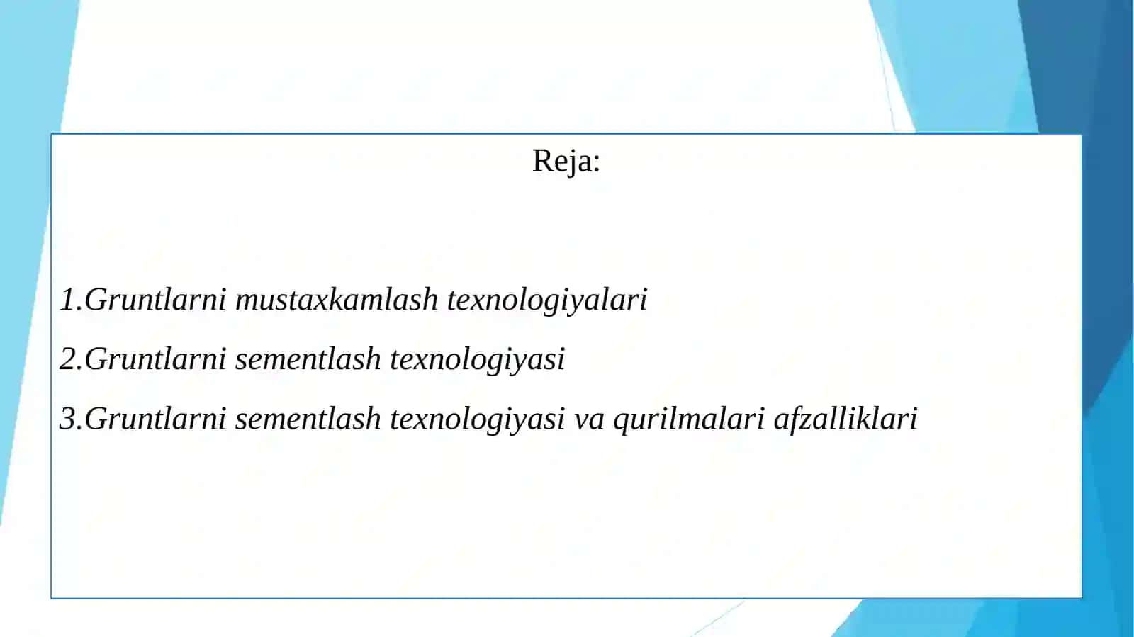 Gruntlarni mustaxkamlash sementlash texnologiyasi va qurilmalari afzalliklari 2