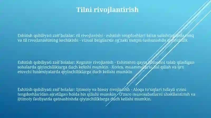 Eshitishda Nuqsoni Bor Bolalarning Psixologik Rivojlanishi 2