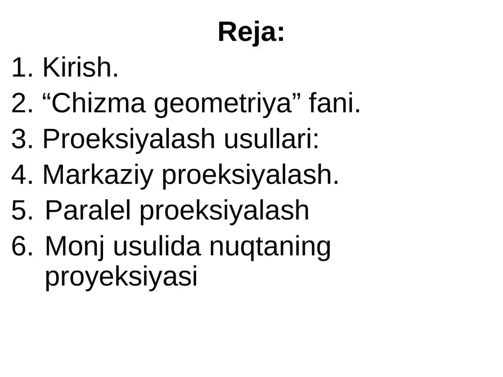Muhandislik va kompyuter grafikasi 2