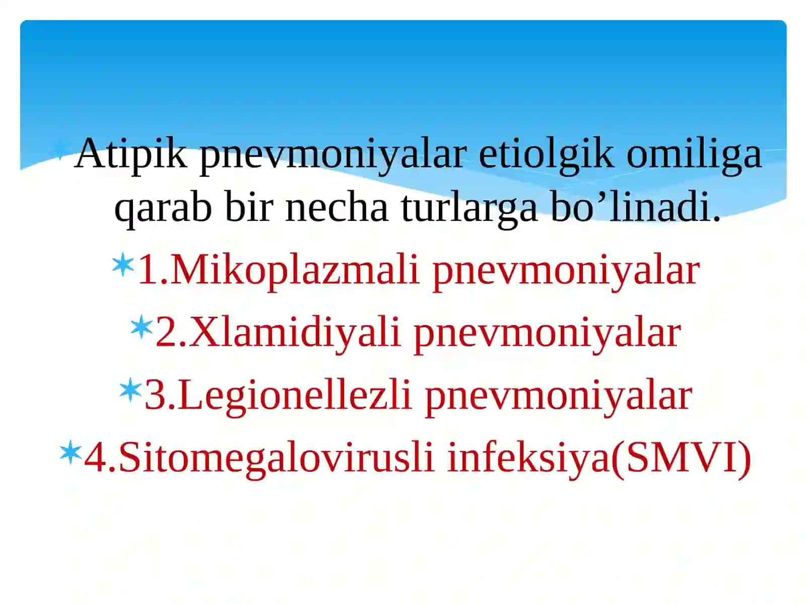 ATIPIK PNEVMONIYALAR 2