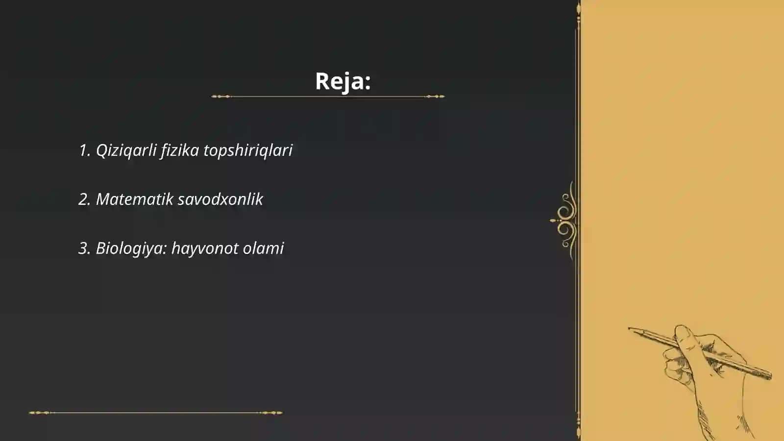 Qiziqarli TIMSS topshiriqlari 2
