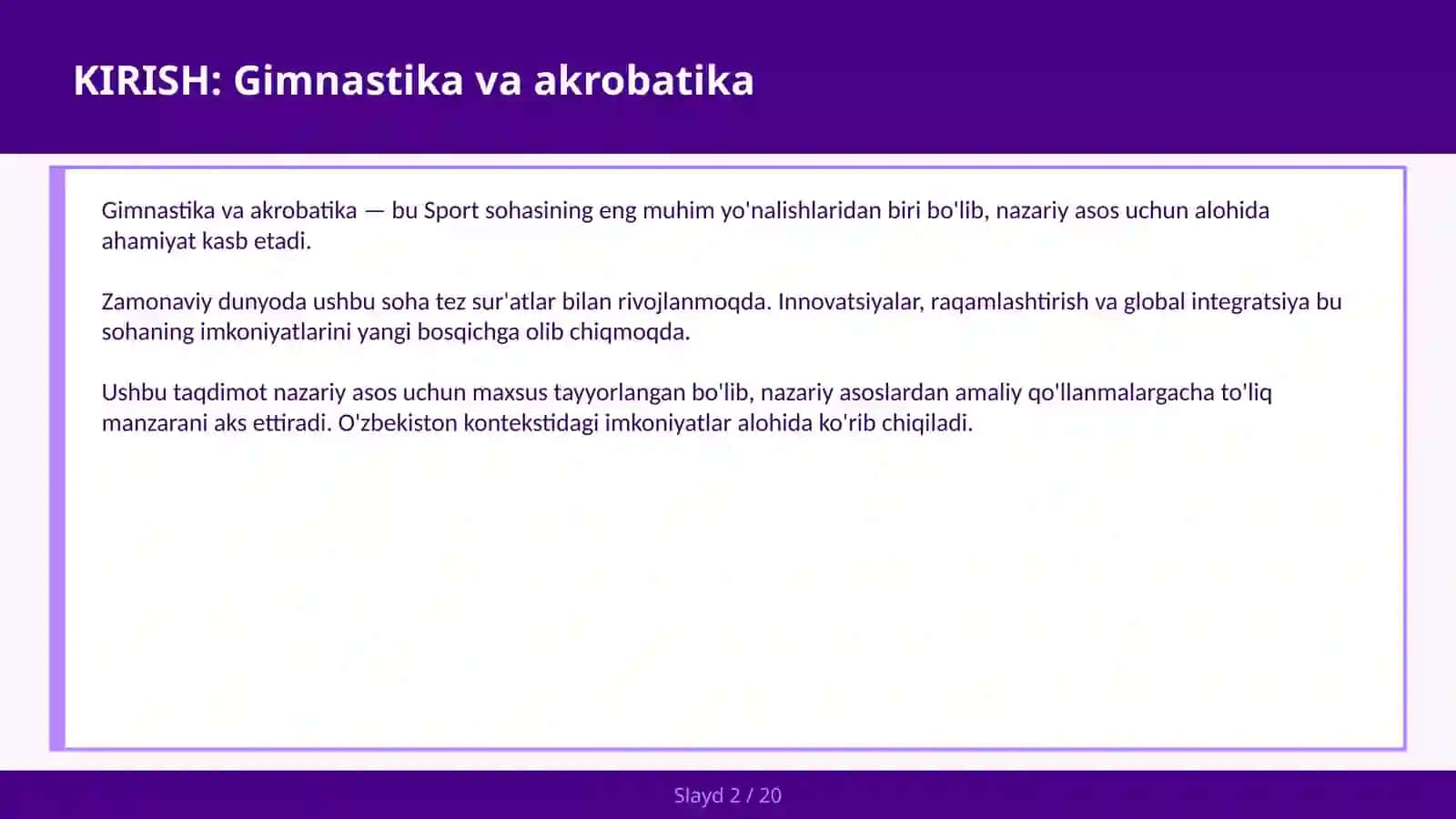 GIMNASTIKA VA AKROBATIKA 2