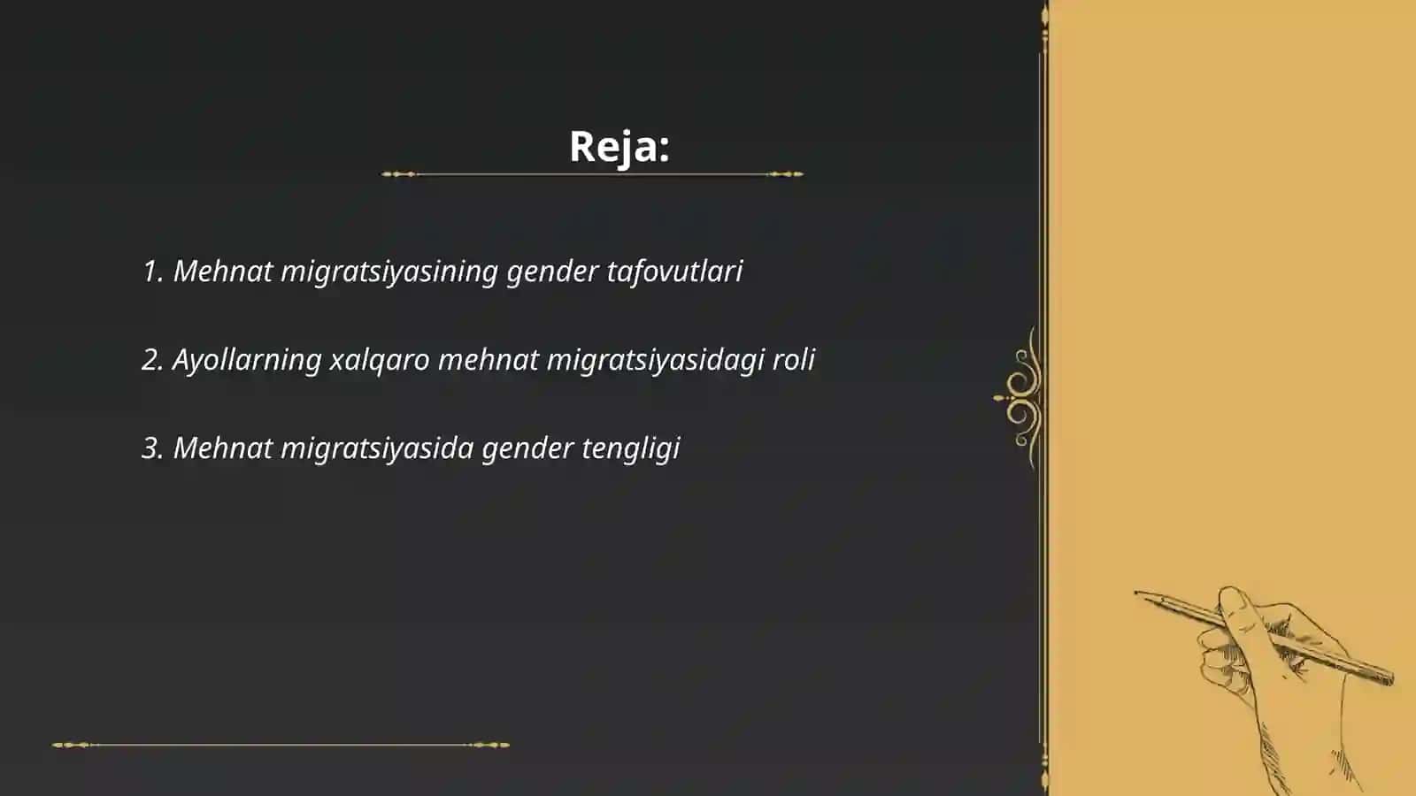Mehnat migratsiyasi va gender tahlil 2
