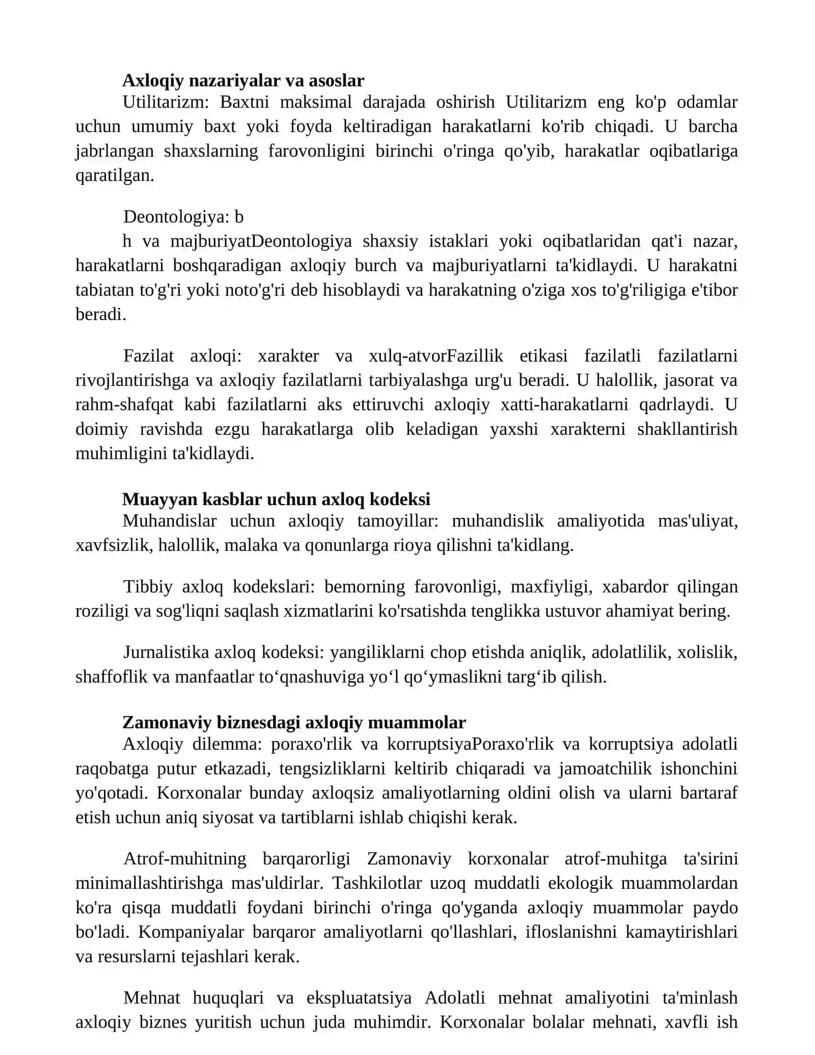 Kasb Etikasi 2