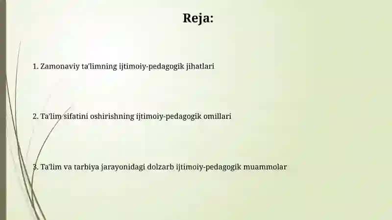 Ta'lim va tarbiya jarayonidagi dolzarb ijtimoiy-pedagogik muammolar 2