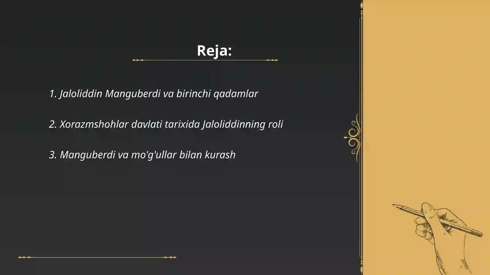 Jaloliddin Manguberdi -Vatan himoyachisi 2