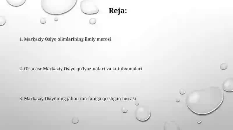 Oʻrta Osiyoda yashab oʻtgan allomalar 2