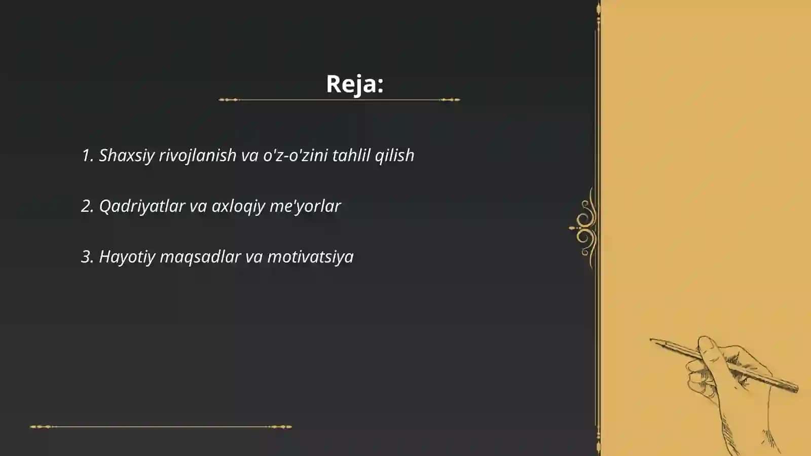 O'qituvchining kasbiy kompetensiyasining shaxsiy komponenti 2